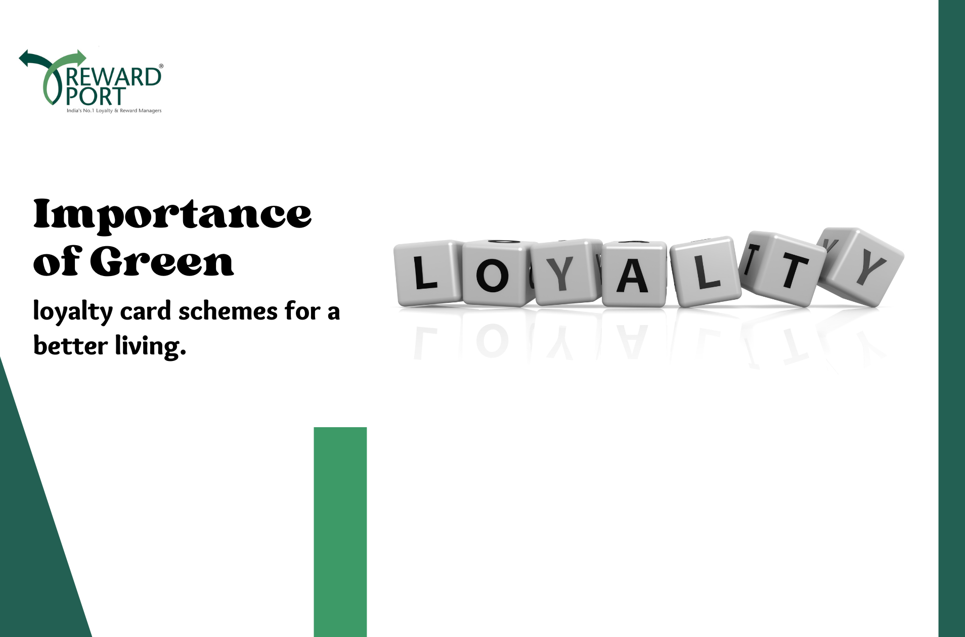 Importance of Green Loyalty Card Schemes for a Better Living